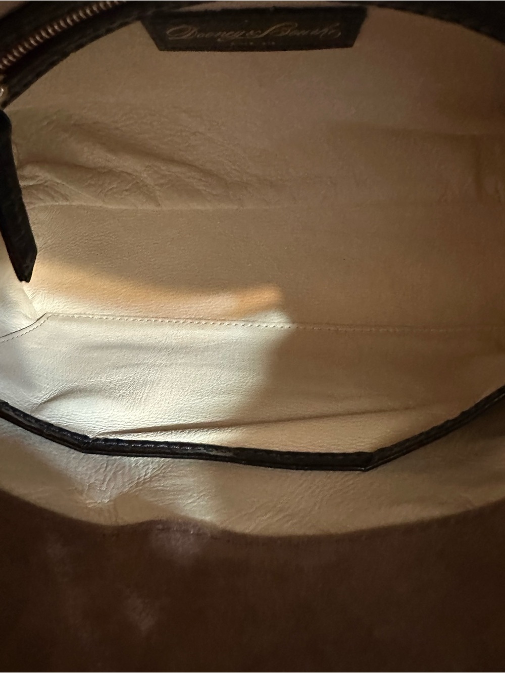 Dooney & Bourke Denison  Black Croc-Embossed Leather Crossbody NWT - Picture 8 of 16
